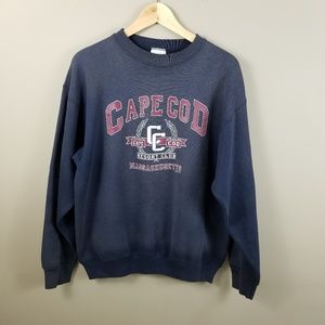 Vintage Cape Cod Resort Club Sweatshirt Large